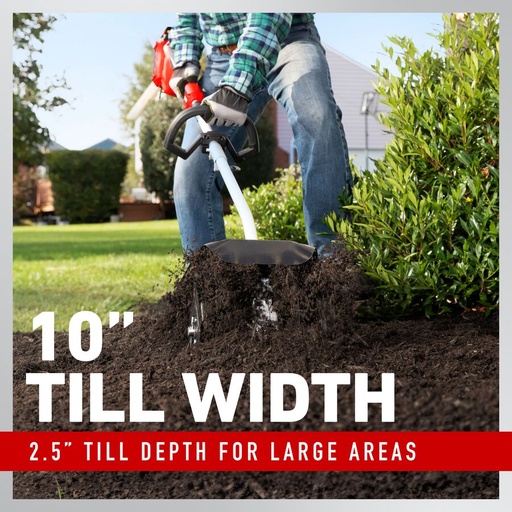 Accesorio cultivador Toro de 10 pulgadas (25,4cm) y 60V MÁX.* (solo accesorio para 51810T)