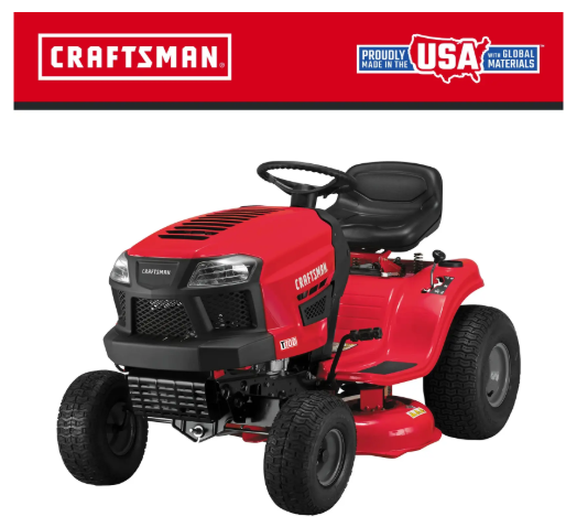 Tractor cortador de césped Craftsman 36" 11,5 hp