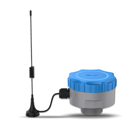 Sensor de nivel y distancia por radar inalámbrico LoRaWAN
