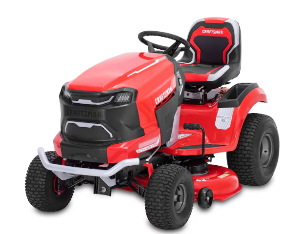 Tractor cortador de césped eléctrico Craftsman 42"