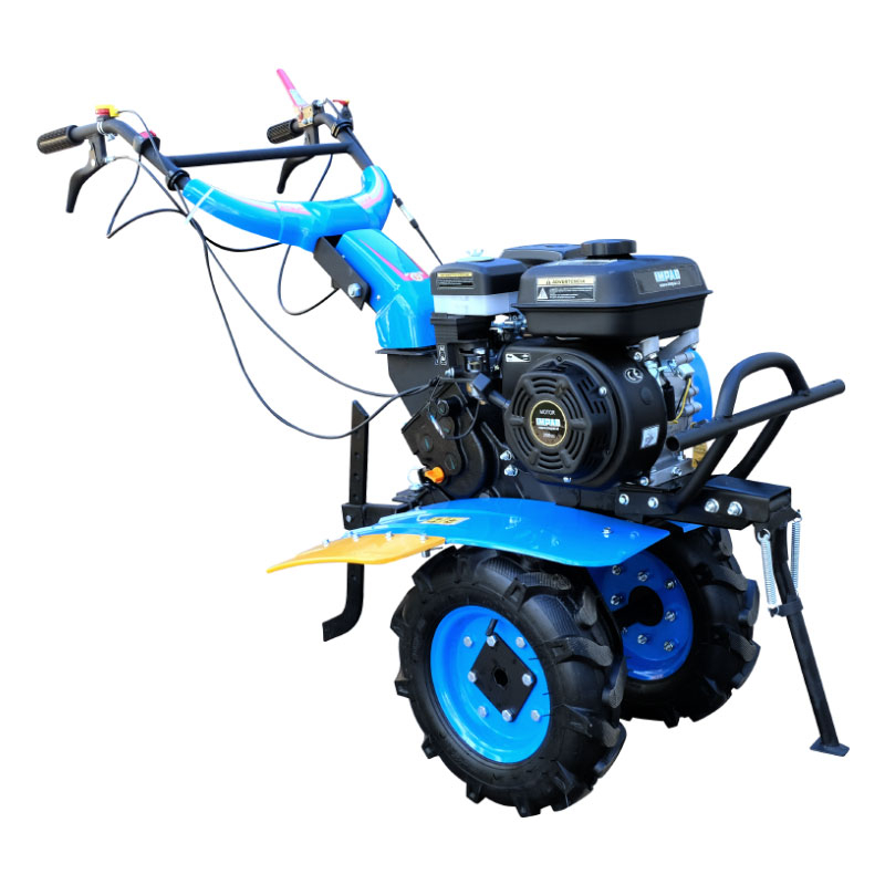 Motocultivador Impac 7.0 HP Bencina con Fresa con Ruedas