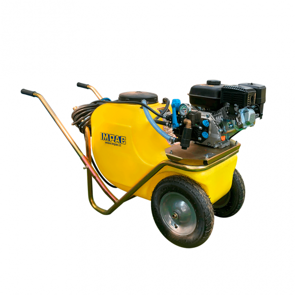 Carretilla 110 lt. Strip 17/20 7 hp c/15 mts manguera