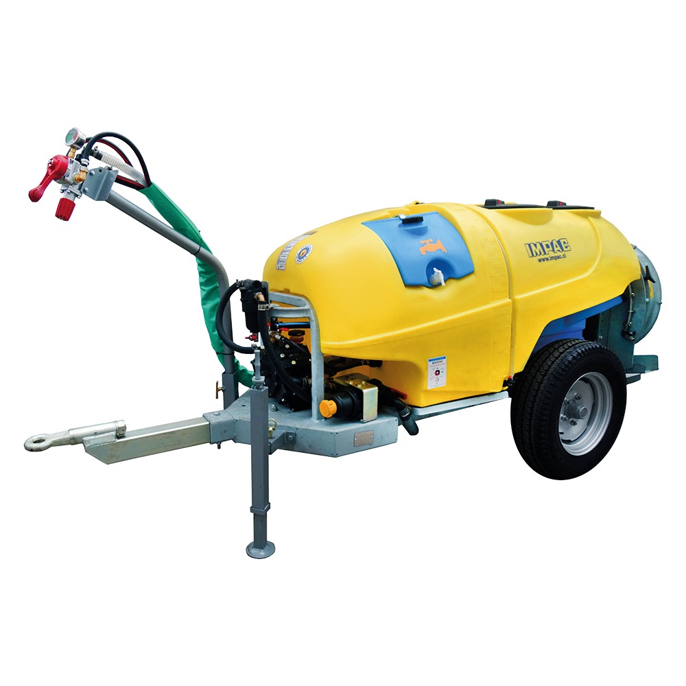 Atomizador Arrastrado, 800 Litros, Grupo TR-600, Ventilador Axial, Polietileno