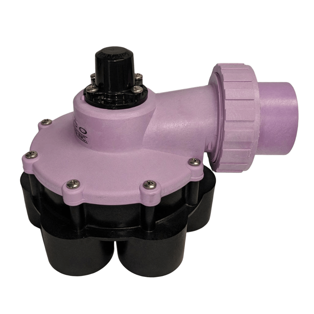 Válvula indexadora FIMCO serie 4000-R para aguas residuales con indicador de zona