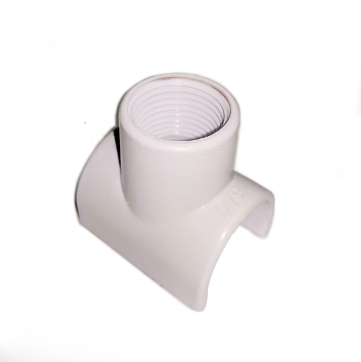 Montura de presión tee 3/4 x 1/2"