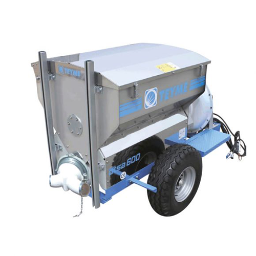 Azufradora Arrastrada DTSA-600L, Inox, 2 Salidas Viñas