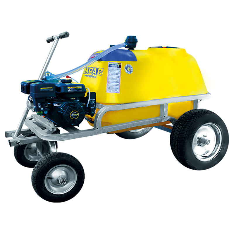 Carro Pulverizador 250 lt.K-25 7.0 hp Motor Partida Eléctrica
