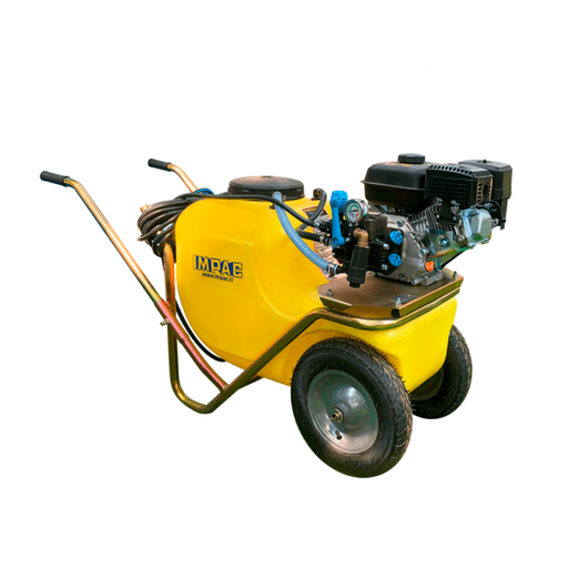 Carretilla 110 lt. Strip 17/20 7 hp c/15 mts manguera
