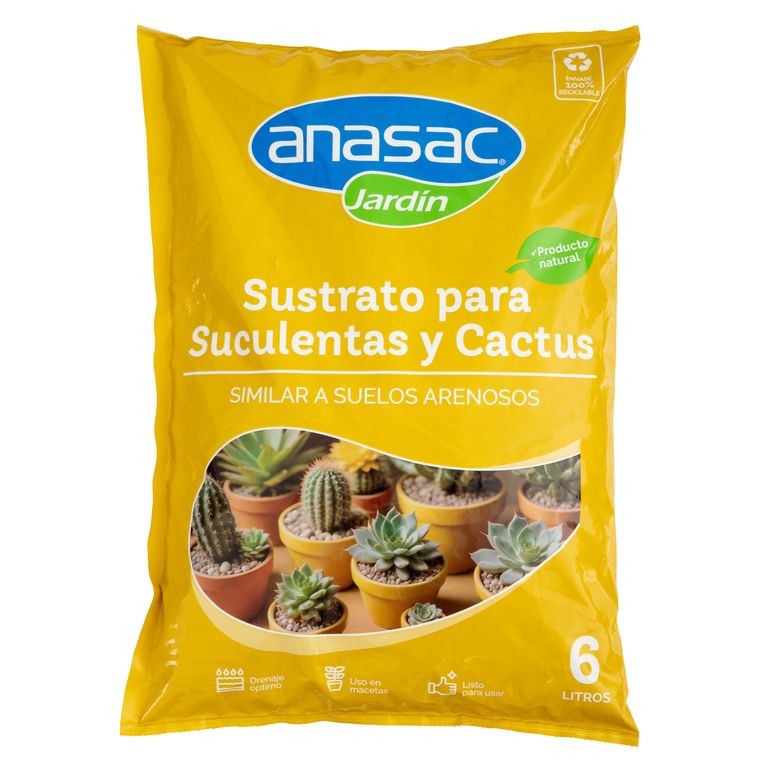 CACTUS Y SUCULENTAS ANASAC 1 KG