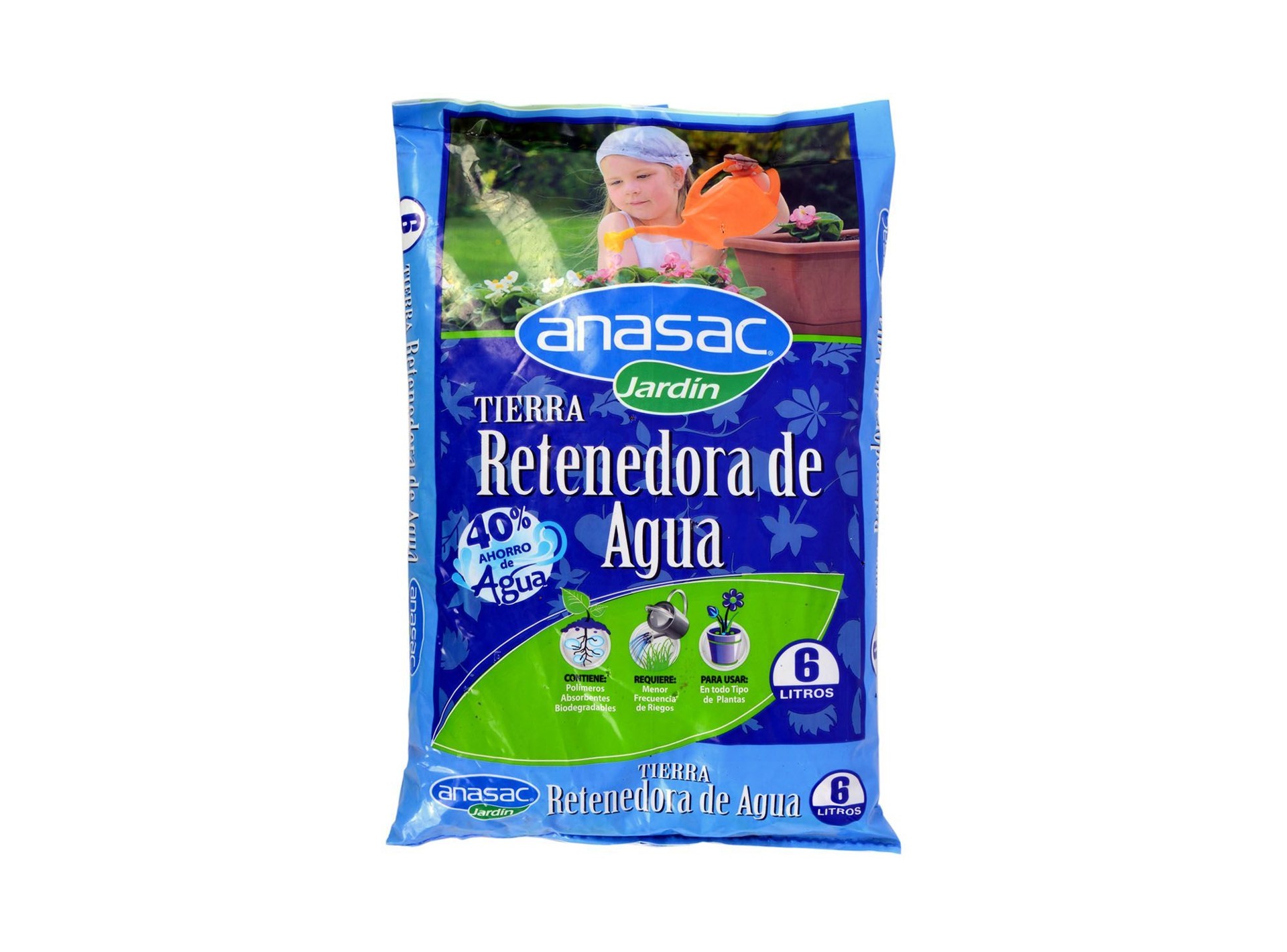 TIERRA RETENEDORA DE AGUA 6 LT