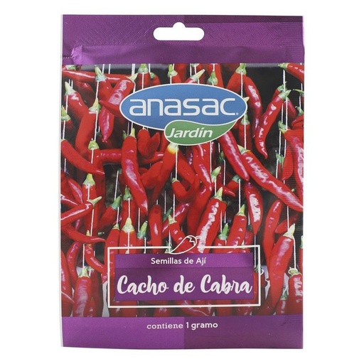 SEMILLA AJÍ CACHO CABRA 1 G