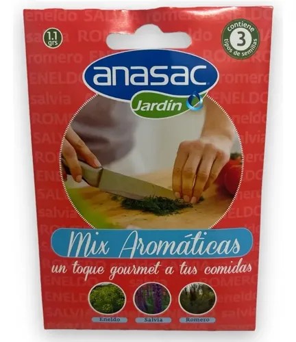 SEMILLA MIX AROMÁTICAS 1.1 G
