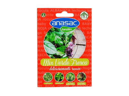 SEMILLA MIX VERDE FRESCO 3 G