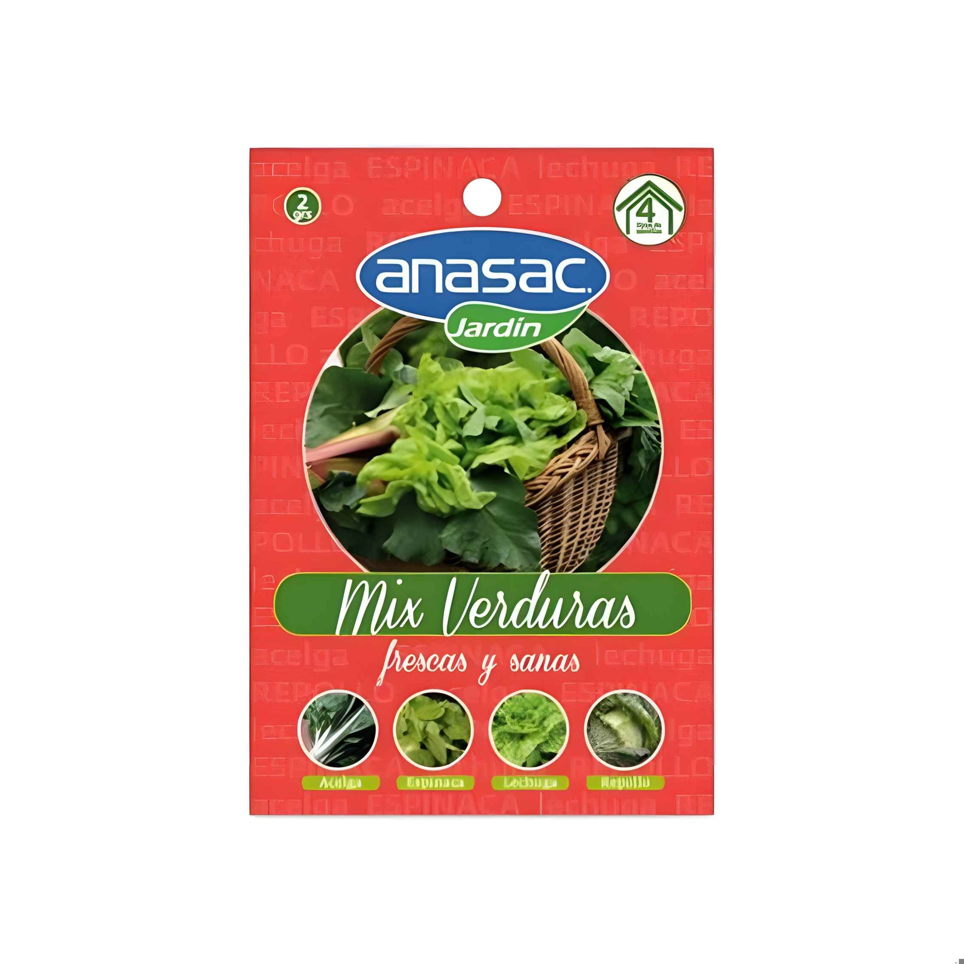 SEMILLA MIX DE VERDURAS 2 G