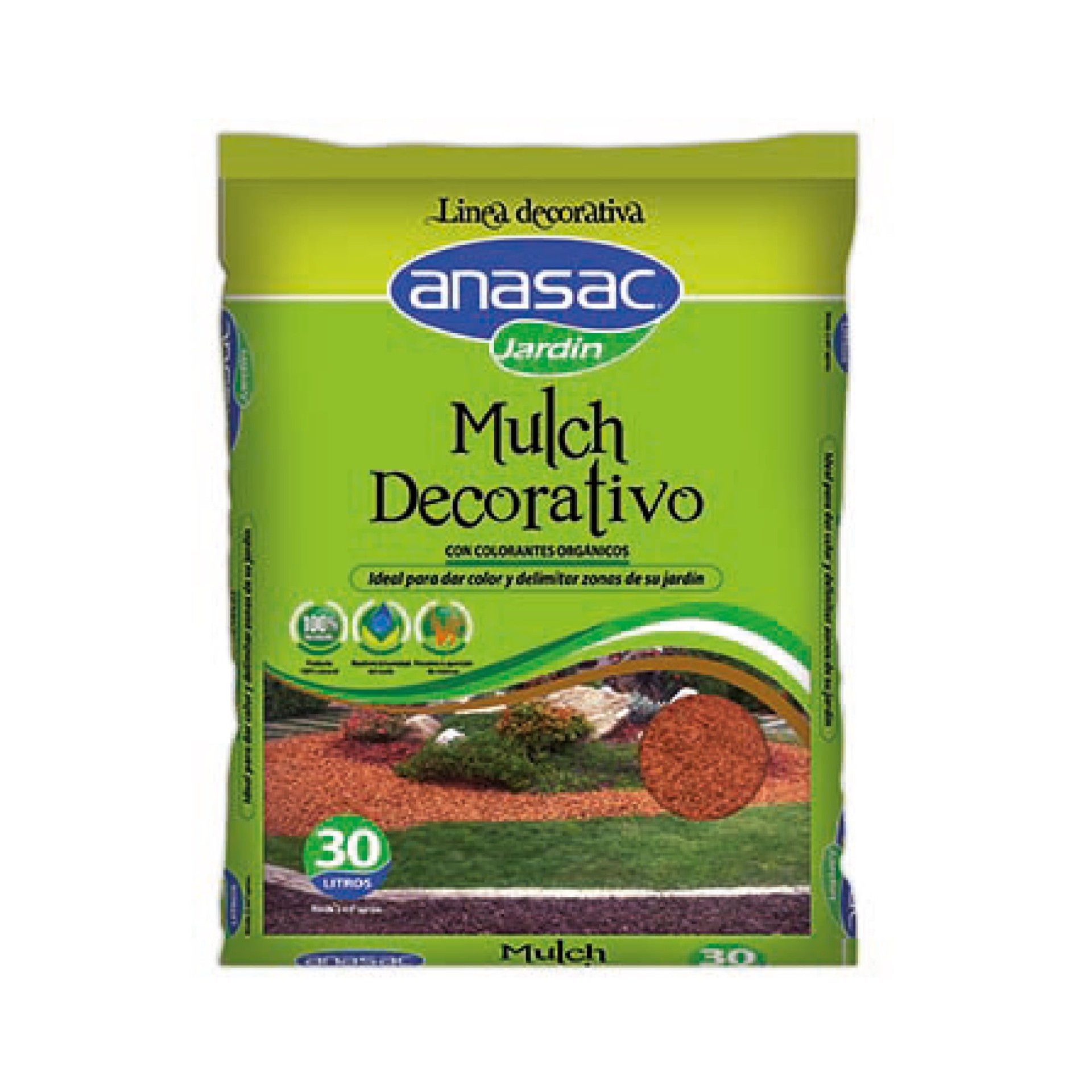 MULCH DECORATIVO CAFÉ 30 LT