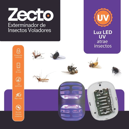 ZECTO REPELENTE MOSCAS ELÉCTRICO 1 UN