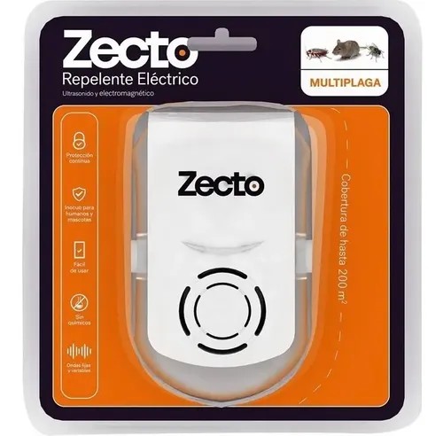 ZECTO REPELENTE DE RATONES ELÉCTRICO 1 UN