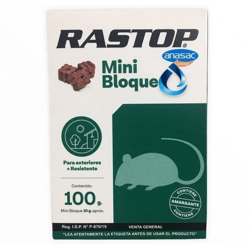 RASTOP BLOQUE 10 KG