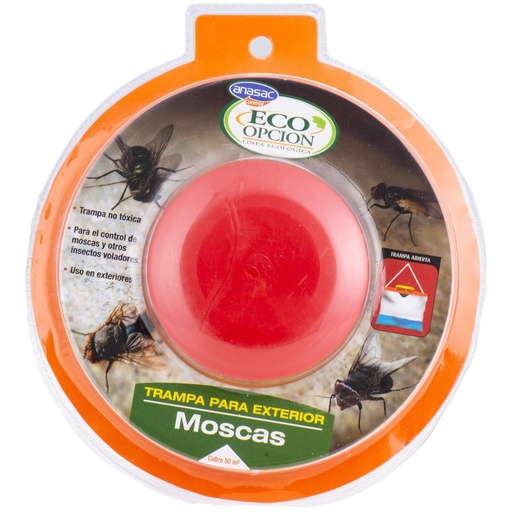 TRAMPA DOMÉSTICA MOSCAS