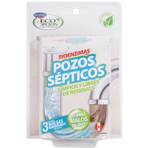 BIOENZIMA POZOS SÉPTICOS 3 BOL