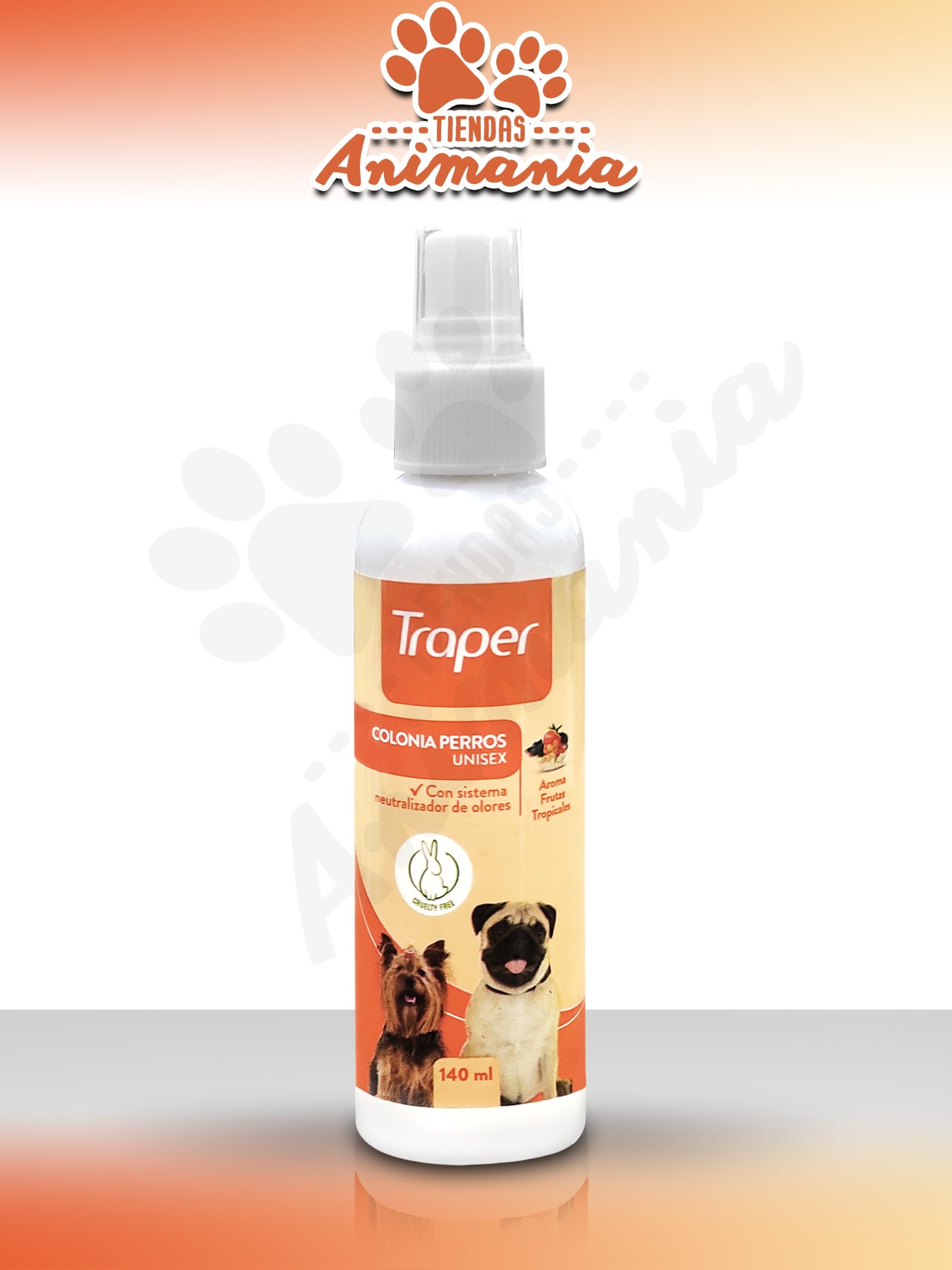 COLONIA TRAPER UNISEX 140 ML