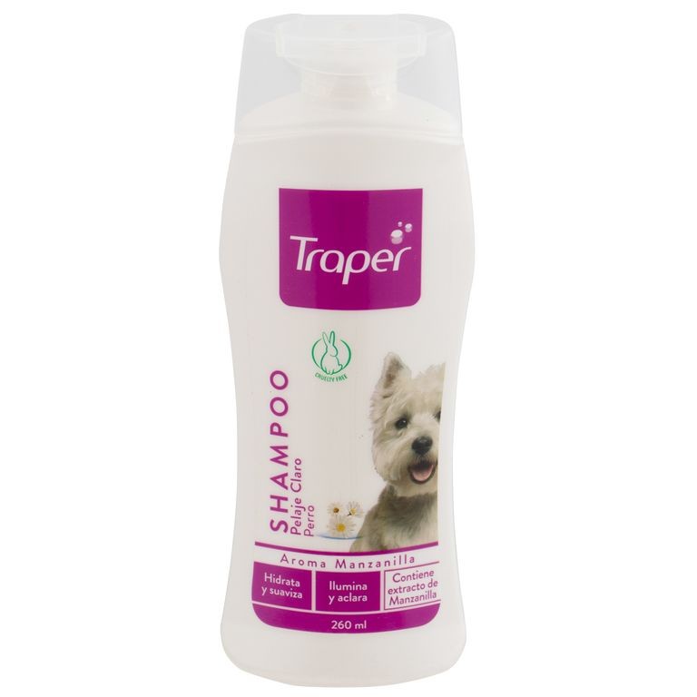 SHAMPOO PELAJE CLARO PERRO 260 CC