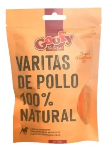 SNACK VARITAS POLLO GOOFY NATURAL 60 G