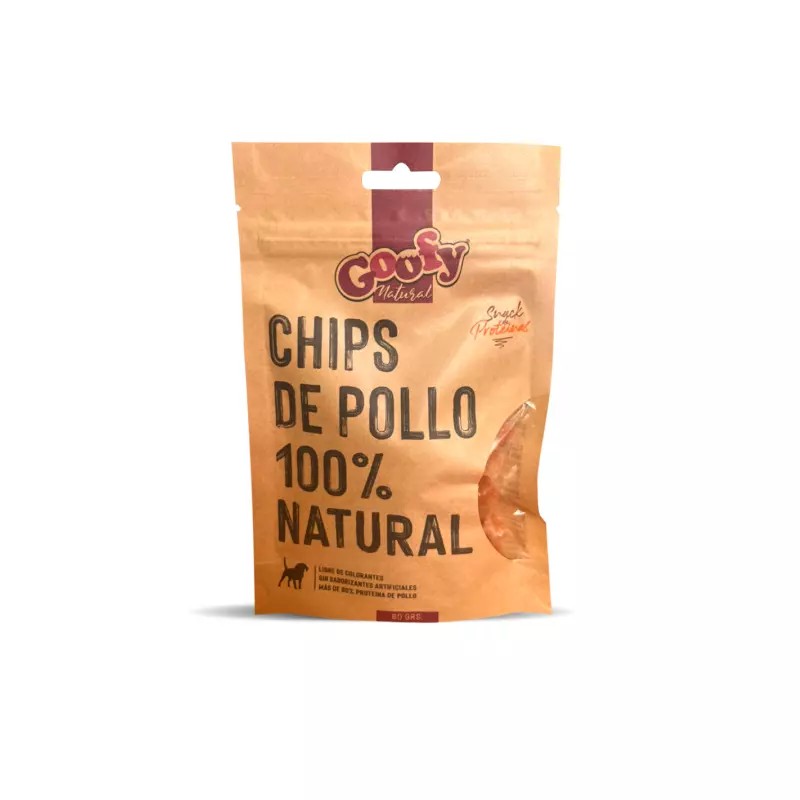 SNACK CHIPS POLLO GOOFY NATURAL 60 G