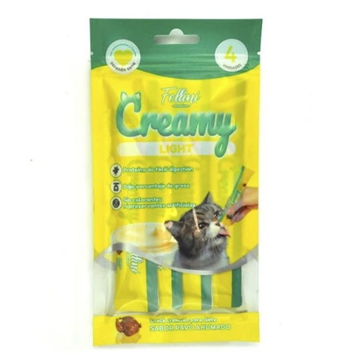 SNACK CREAMY PAVO LIGHT 60 G