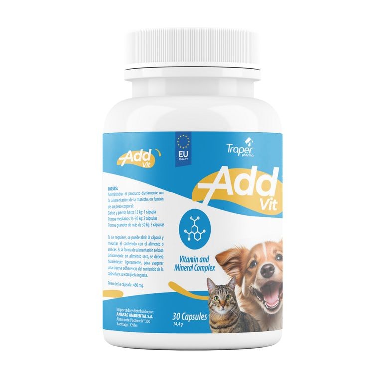 NUTRACÉUTICO ADD VIT ACTIVE 30 CÁPSULAS