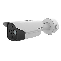 HIK Termica 9,7mm Optico 8mm 4MP 30mt IR IP67 Sirena/Luz