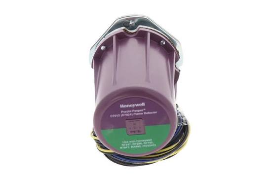 Detector de llama ultravioleta Purple Peeper C7012E1104/U con autocomprobación dinámica, 120 VAC