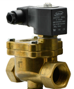 Válvula solenoide alta temperatura 1" 24V
